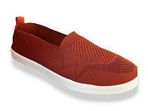Слипоны Rai Shoes F06-025 червоний в магазине Фонтан Обуви