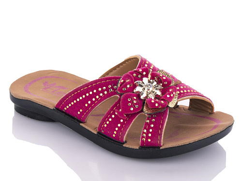 Шлепанцы Gurkem Elena 1 fuchsia (25-29) в магазине Фонтан Обуви
