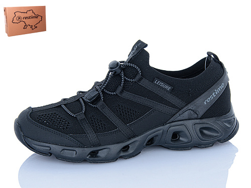 Кроссовки Restime PML26790 black в магазине Фонтан Обуви