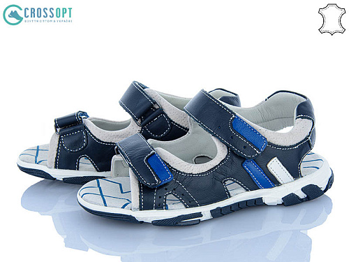 Босоножки Crossopt Z625 blue-l.blue в магазине Фонтан Обуви