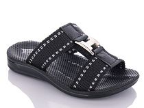 Шлепанцы Malibu H black-white (24-29) в магазине Фонтан Обуви