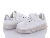 Кроссовки Clibee TG01-2 white-silver в магазине Фонтан Обуви