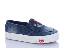Слипоны Comfort-Baby 9061-10 синій (25-30) в магазине Фонтан Обуви
