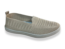 Слипоны Rai Shoes F06-010 бежевий в магазине Фонтан Обуви