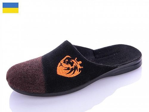 Тапочки Klerotex S25 brown в магазине Фонтан Обуви