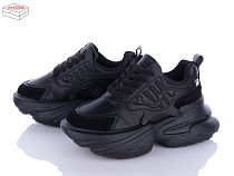 Кроссовки Ailaifa 8209 all black в магазине Фонтан Обуви