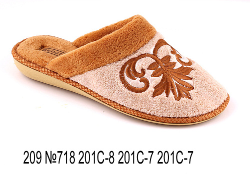 Тапочки женские 209 №718 201 С-8 201 С-7 201 С-7 в магазине Фонтан Обуви
