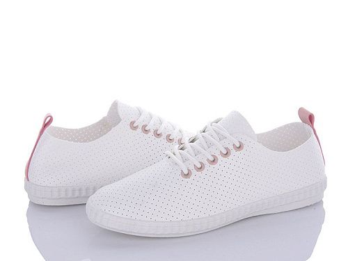 Кеды Violeta 20-970 white-pink в магазине Фонтан Обуви