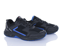 Кроссовки Vs Wanderfull black-blue (40-44) в магазине Фонтан Обуви