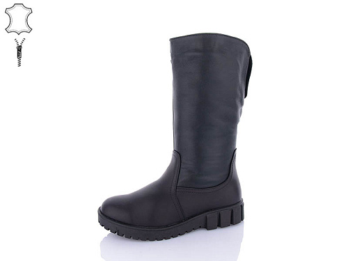Сапоги Aba 436 black (36-42) в магазине Фонтан Обуви