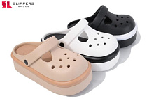Кроксы Slipers 24-115 mix в магазине Фонтан Обуви