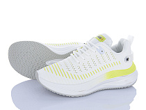 Кроссовки Violeta 182-52 white-green в магазине Фонтан Обуви