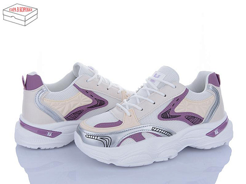 Кроссовки Sindikat M4 white-purple в магазине Фонтан Обуви