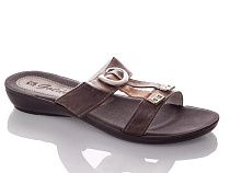 Шлепанцы Malibu WN1512 brown в магазине Фонтан Обуви