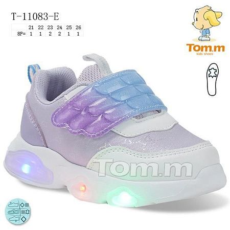 Кроссовки Том.М 11083E LED в магазине Фонтан Обуви