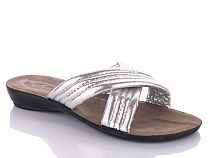 Шлепанцы Malibu WN7153 silver в магазине Фонтан Обуви