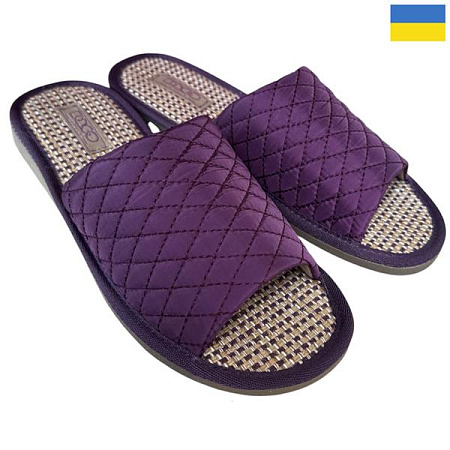 Тапочки Rai Shoes TC04 фіолет в магазине Фонтан Обуви