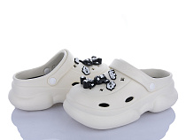 Кроксы Lion-Lu 8893 white в магазине Фонтан Обуви